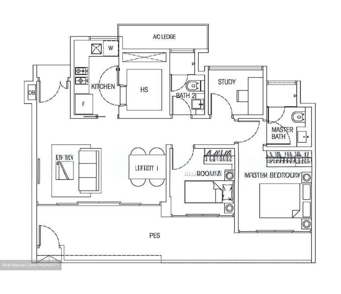 Hedges Park Condominium (D17), Condominium #638440651